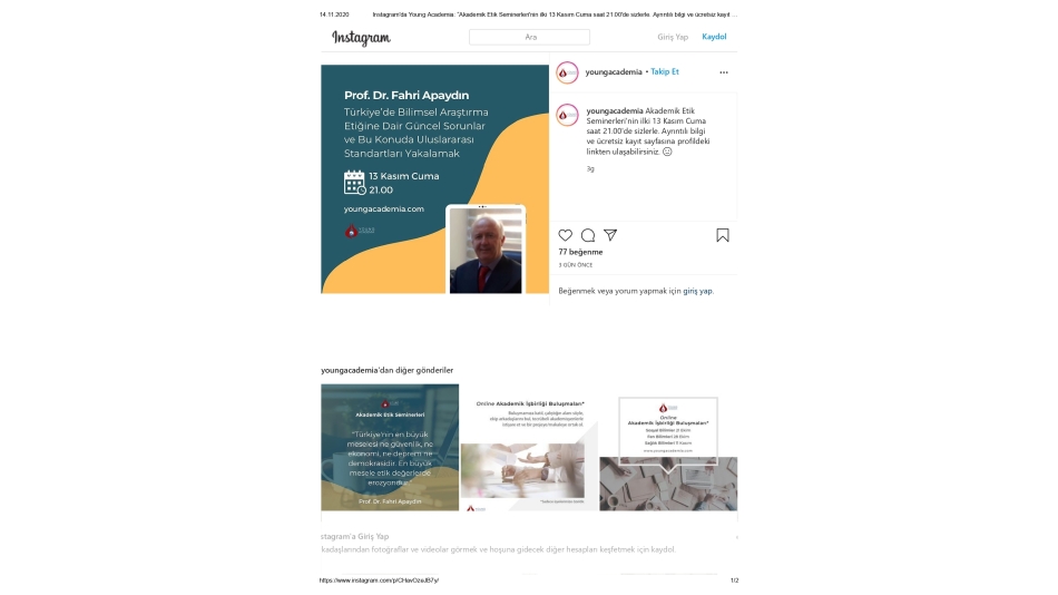 Türkiye'de Bilimsel Araştırma Etiğine Dair Güncel Sorunlar ve Konuda Uluslararası Standartları Yakalamak